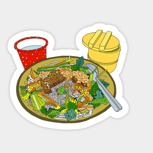 Vietnamese Noodle Salad Sticker